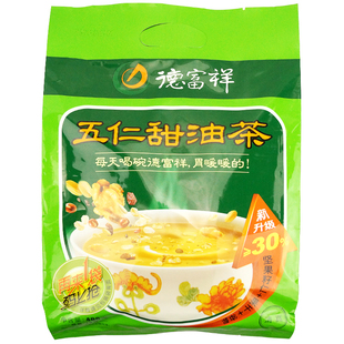 德富祥油茶陕西果仁油茶面五仁甜油茶400g早餐冲泡速食代餐油茶