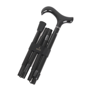 德国碳纤折叠老人拐杖 高仕卓GASTROCK轻便可调高低拐棍 防滑手杖