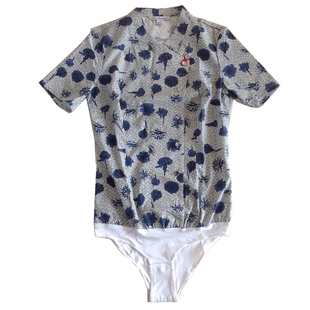 东航MU空姐乘务员制服青花瓷连体衬衣高端China Eastern Airlines