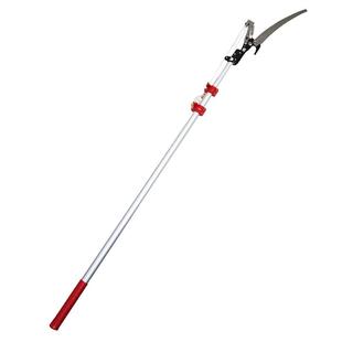 台湾佐川吉高枝剪5米3节铝合金伸缩杆高空剪高枝锯修枝剪锯采果