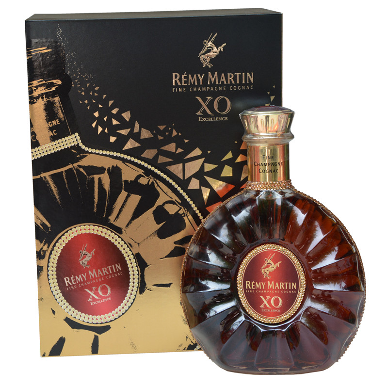 法国REMY MARTIN 人头马天醇XO第二代施华洛世奇水晶限量版收藏