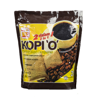 马来西亚原装槟城BEE美2合1含糖提神美式马版挂耳纯正黑咖啡乌袋