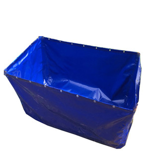 折叠鱼池帆布水池加厚刀刮布养鱼池大型蓄水池防水鱼池锦鲤池