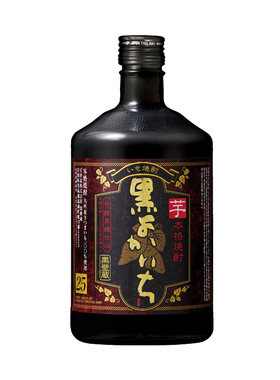 日本进口烧酒黑标甘薯720mL
