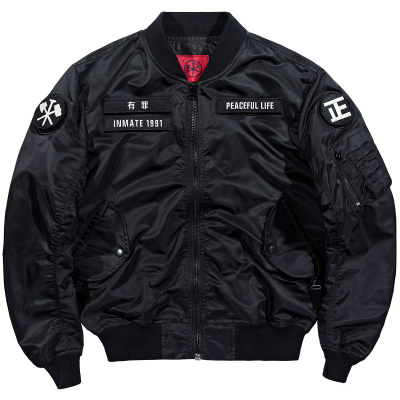 VIP春季ma1服大码国潮飞行员夹克