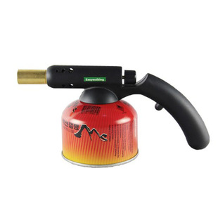 强悍高温铜质喷火枪瓦斯喷枪焊接野营烧烤长扁气户外喷灯打火机