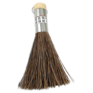 大号长柄天然椰棕丝锅刷锅具刷清洗刷厨房平底锅用刷不粘油不伤锅