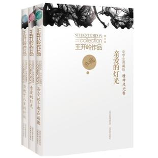 王开岭作品三册典藏版 每个故乡都在消逝+亲爱的灯光+当她十八岁的时候 铁凝赵丽宏散文集 中学生课外阅读青少年儿童文学阅读书籍