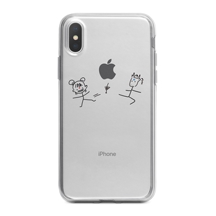 魔童降世哪吒敖丙适简笔画手机壳适用于苹果15proMax14华为mate60pro小米oppo