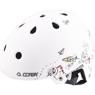 CORSA儿童骑行头盔平衡车童车轮滑滑板头盔 滑步车骑行头盔安全帽