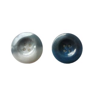 高档灰色藏青色树脂四眼纽扣花纹纽扣子羊绒大衣风衣毛呢外套圆形