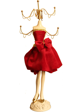 首饰公主展示架耳环闺蜜女友摆件