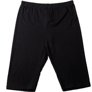 秋冬棉5分短款打底裤黑色短裤女士保暖安全裤中裤防走光五分中厚