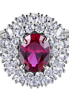 卓蝶珠宝群镶奢华风来图定制戒指