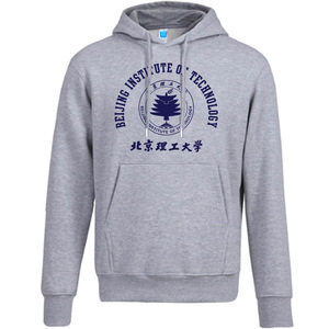 北京理工大学外套连帽套头卫衣北理工加绒印花纪念品BIT毕业班服