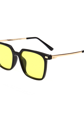 韩版小脸男士简约方形女原宿小框