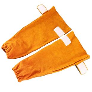 电焊工套袖牛皮袖套焊工焊接防护装备耐高温阻燃烫隔热劳保护袖