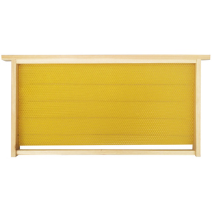 优质中蜂成品巢框杉木意蜂巢框带框巢础蜜蜂巢中蜂用适配标准蜂箱