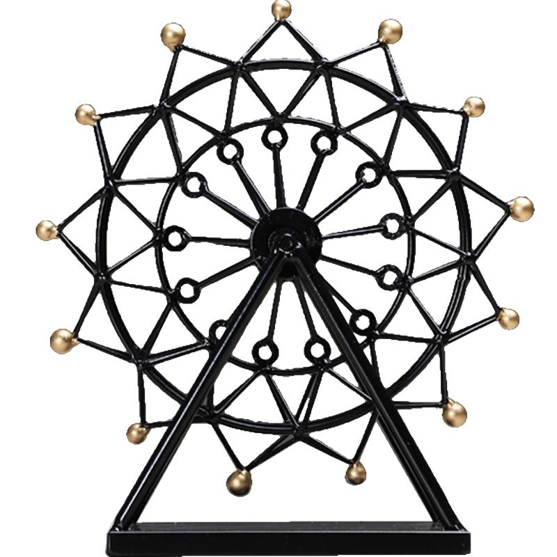 现代简约创意摩天轮家居饰品摆件工艺品结婚礼物客厅办公室摆设