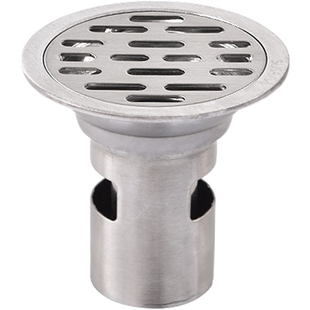 304不锈钢7.5cm防虫防臭地漏加厚深水封圆形洗衣机两用75管地漏盖