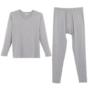 冠得男士保暖秋裤土秋冬内裤纯棉莱卡全棉库线裤下裤衬裤内衣下身