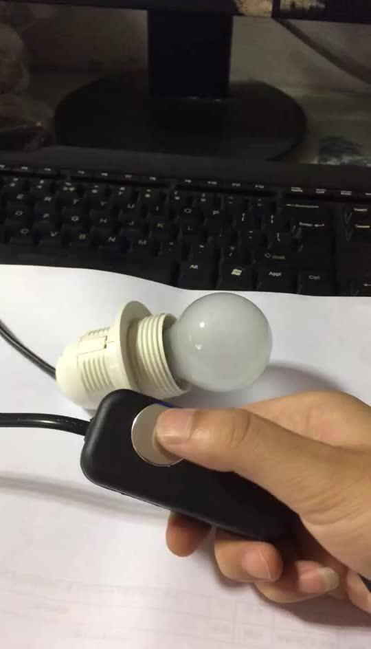 rotary touch sliding cord inline dimming switch 110V120V or 220V240V