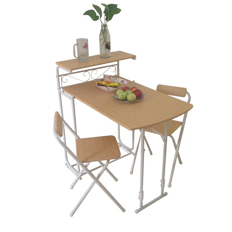折叠餐桌小户型餐桌椅双人组合靠墙桌折叠桌折叠吧台桌厨房小桌子