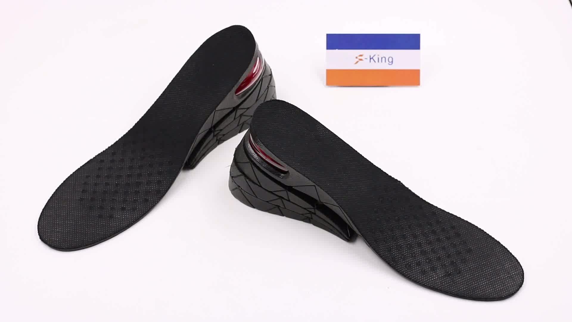 Height Increase Insoles 4-layerair Cushion Taller Shoes Insoles Heel