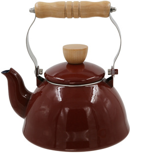 INCAFE搪瓷壶新款搪瓷包子壶 可爱烧水搪瓷壶 搪瓷水壶