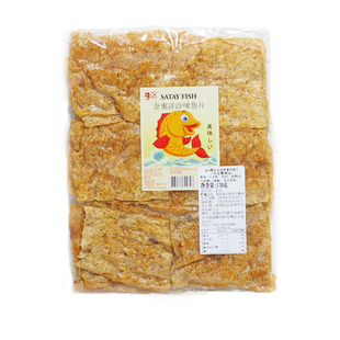 泰国进口geo牌金东洋沙爹鱼片 香甜鱼片童年怀旧休闲零食150克