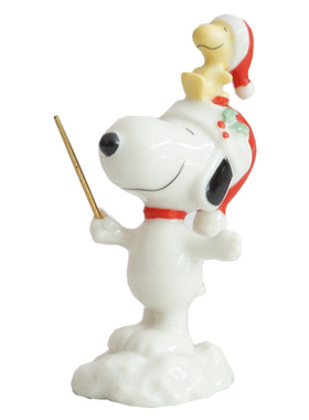 史努比查理陶瓷摆件lenox