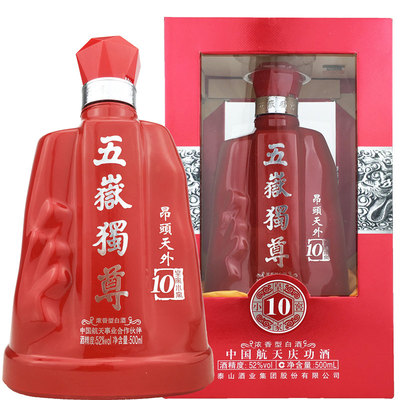 泰山小窖佳酿500mlx1浓香型白酒