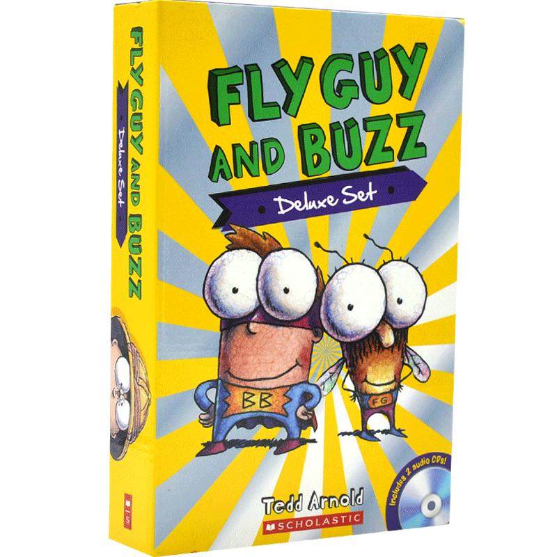 现货 Fly Guy And Buzz苍蝇小子（15册）附CD  全彩英语初级简单有趣的桥梁读物