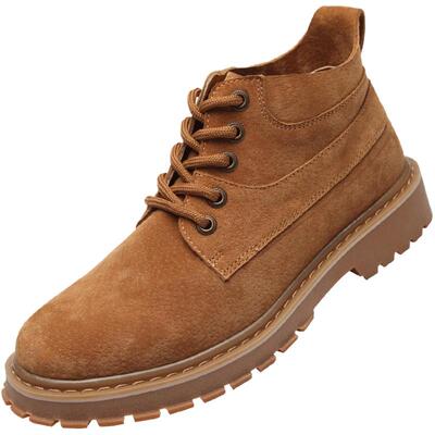 潮流秋季百搭中帮鞋子保暖马丁靴