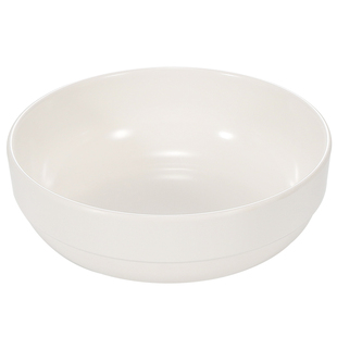 凯柏雅密胺仿瓷碗餐厅塑料白色汤碗粥碗韩式餐具米饭碗拉面碗商用