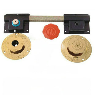 厂家直销大门锁双开双扇门防盗门锁栓大门锁齿条锁钛金院子大门锁