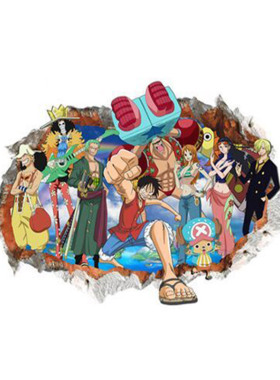 索隆海报立体卧室漫画墙贴纸