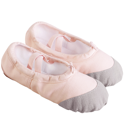 女童秋冬加绒加厚保暖芭蕾舞鞋