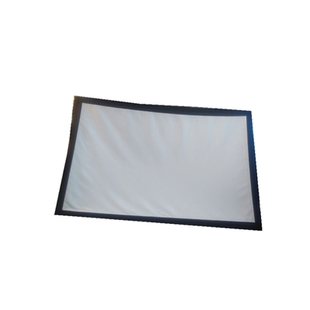 电影幕布100寸 投影仪幕布影子剧皮影戏道具白布户外家用纯色布料