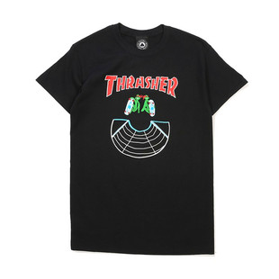 【折扣】Thrasher Doubles Tee 美版火焰忍者神龟滑板短袖T恤