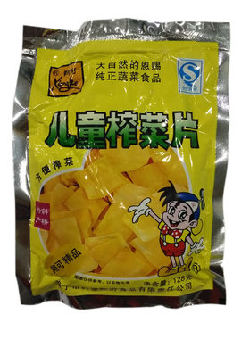 八童榨菜片翔可营养早餐搭档斜桥
