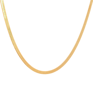 MAODEI 欧美ins网红choker肯豆 镀14K金蛇骨链金项圈中性时髦项链