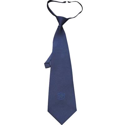 新款保安工作服男女蓝保物业领带