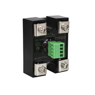 锐士电气SSR-DK40DA双路双控固态继电器直流控交流25A双路单控120