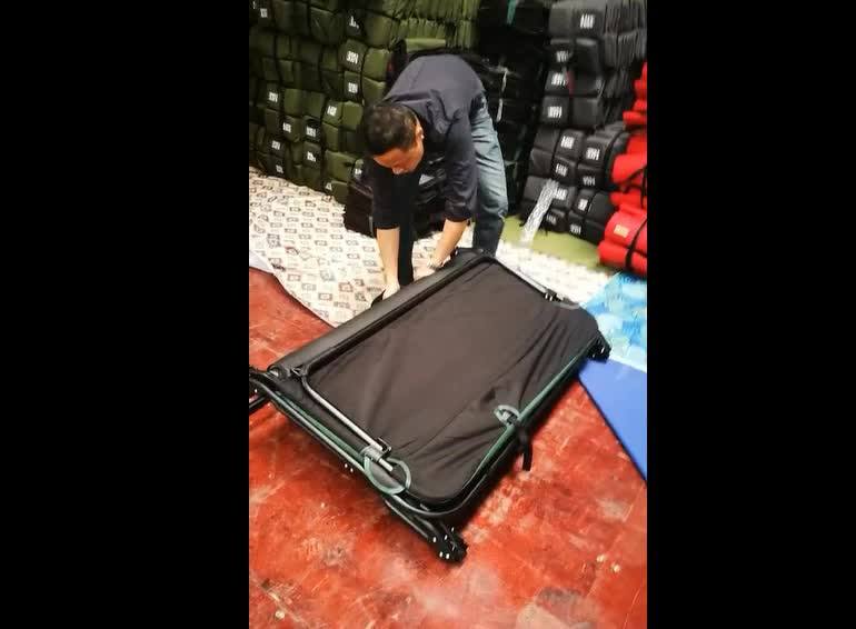 Canvas Off Ground Car Roof Tent Outdoor Aluminium Fold Fishing Camping