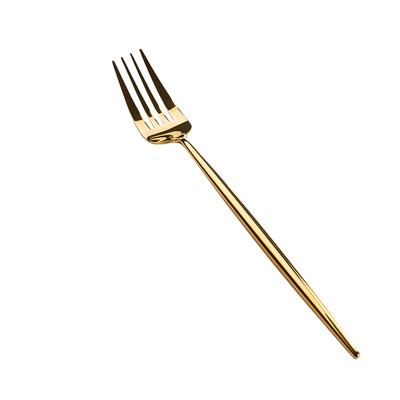 金色不锈钢勺子牛排餐具套装