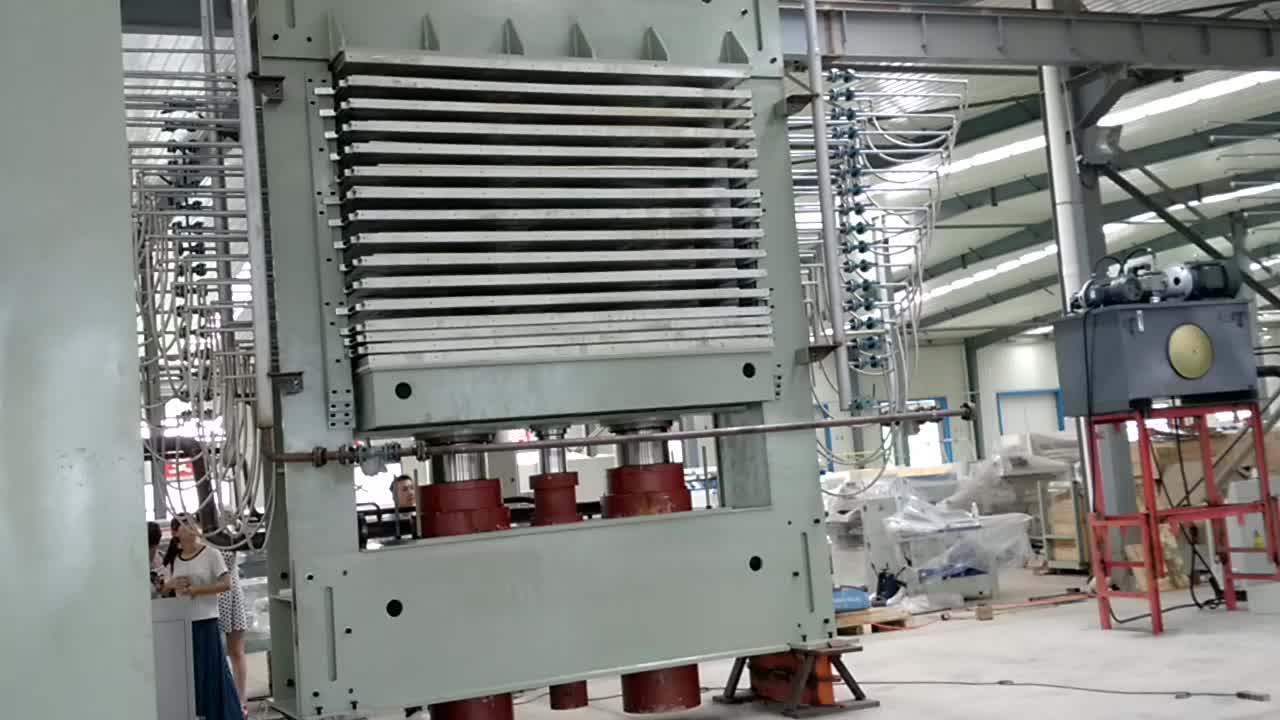 Hydraulic Hot Presses Machine For Plywood Mdf Particle Board Buy