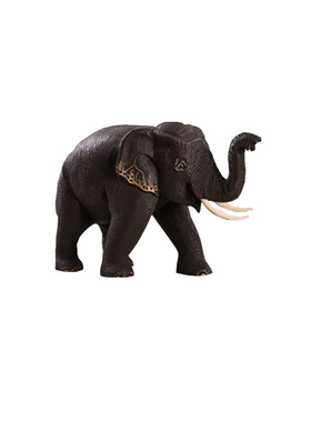 泰国特色摆设镇宅柚木小象工艺品