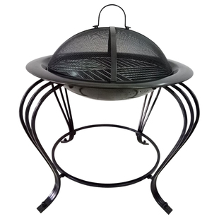 铁艺烧烤火炉室内家用冬天取暖木果炭无烟办公室耐高温户外碳架子