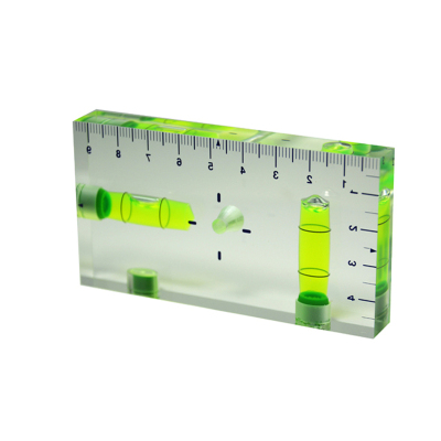 透明长方体高精度水平尺